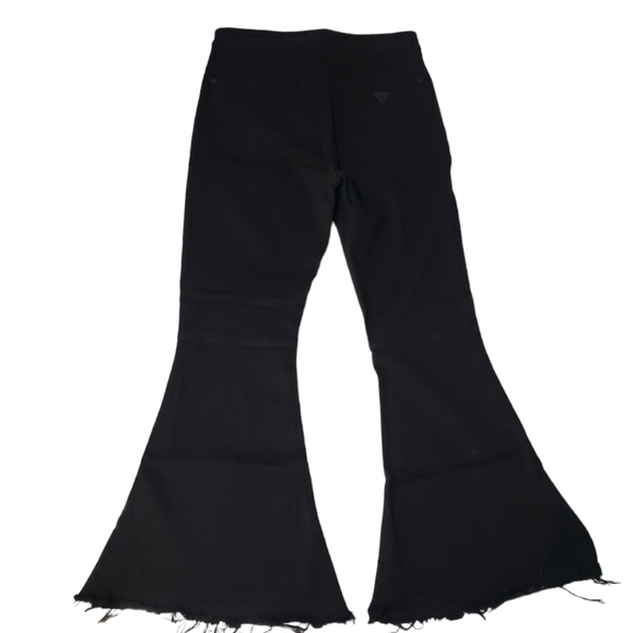 Guess High-Rise Flare Jeans, Size 28 - Picture 6 of 11